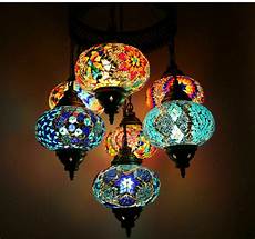 Large Mosaic Lamp