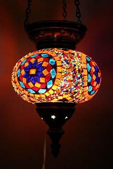 Large Mosaic Lamp