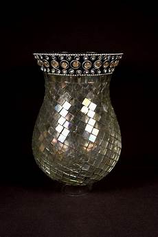 Mosaic Crackle Lamp