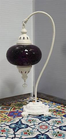Mosaic Swan Lamp