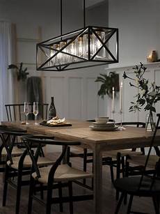 Black Glass Chandelier