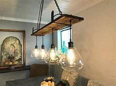 Black Glass Chandelier