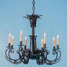 Black Iron Chandelier