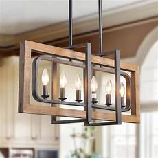 Black Rectangle Chandelier