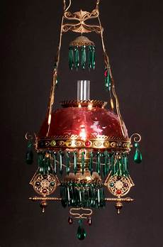 Brass Crystal Chandelier