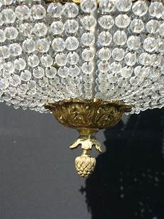 Bronze Crystal Chandelier