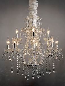 Chrome Crystal Chandelier