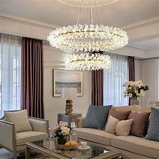 Contemporary Crystal Chandelier