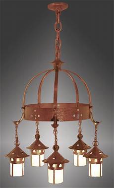 Copper Chandelier