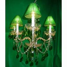 Drum Chandelier With Crystals