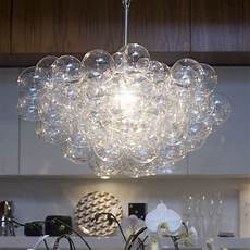 Glass Globe Chandelier