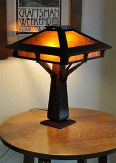 Glass table lamps