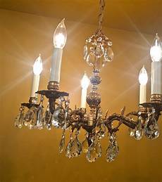 Gold Globe Chandelier