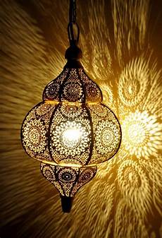 Gold Lantern Pendant Light