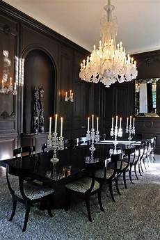 Large Black Chandelier
