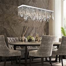 Linear Crystal Chandelier