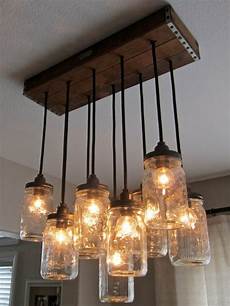 Mason Jar Chandelier