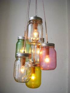 Mason Jar Chandelier