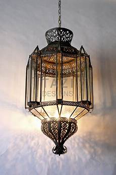 Mosaic Brass Lamps