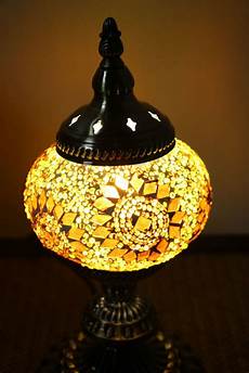 Mosaic Glass Lamp