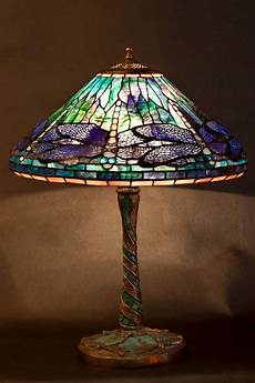 Mosaic Glass Vase Lamp