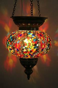 Mosaic Lantern Lamp