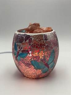 Mosaic Salt Lamp