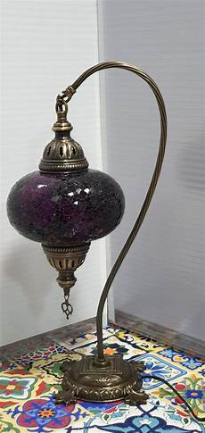 Mosaic Swan Lamp