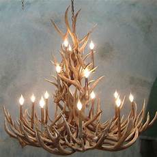 Real Antler Chandelier