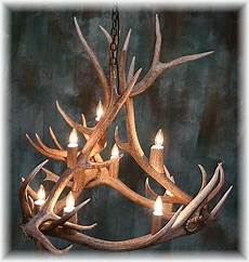Real Antler Chandelier
