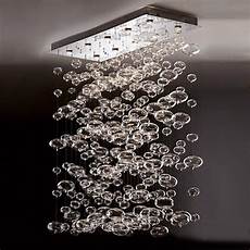 Rectangular Crystal Chandelier