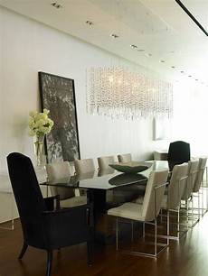 Rectangular Crystal Chandelier