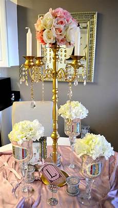 Rose Gold Chandelier
