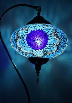 Silver Mosaic Lamp