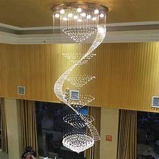 Spiral Crystal Chandelier