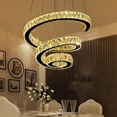 Spiral Crystal Chandelier