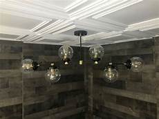 Sputnik Chandelier Gold