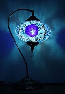 Swan Neck Mosaic Lamp