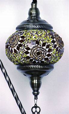 Swan Neck Mosaic Lamp