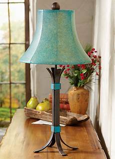 Turquoise lamp