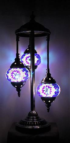 White Turkish Lamp